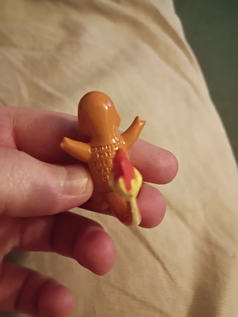 Pokemon Tomy Charmander Small Pet Toy Figurine - Orange
